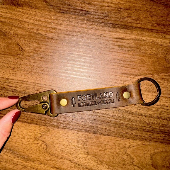 Portland Leather Accessories - Portland leather keychain